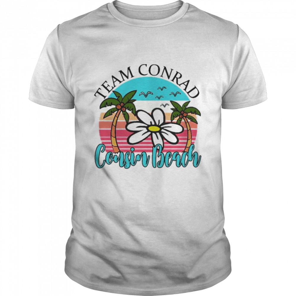 Team conrad cousin beach the summer i turned pretty shirt