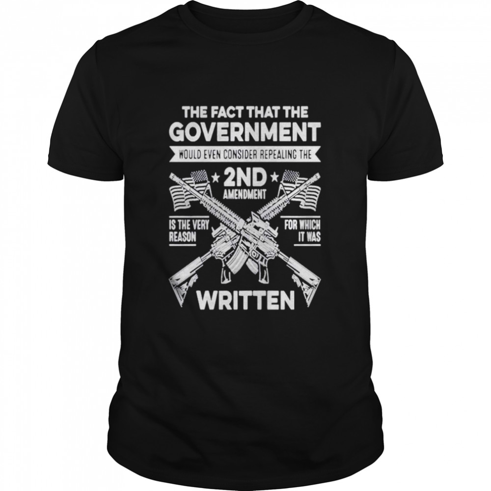 The Second Amendment Shall Not Be Infringed American Flag shirt