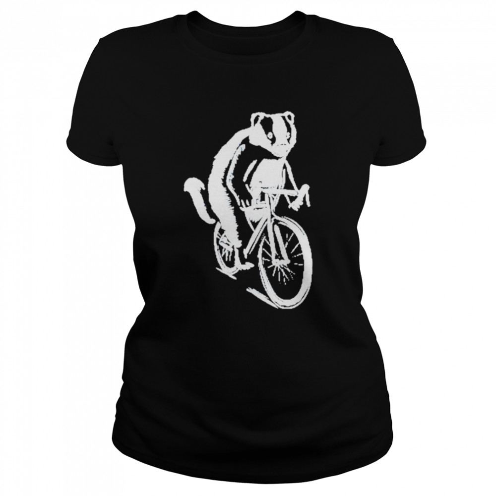 Badger On A Bicycle  Classic Women's T-shirt