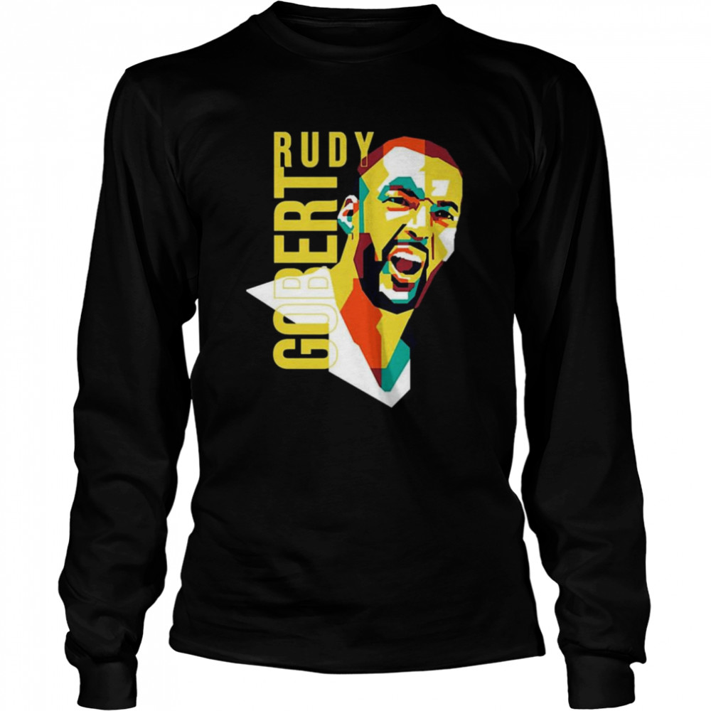 Gobert On Wpap Style Rudy Gobert  Long Sleeved T-shirt