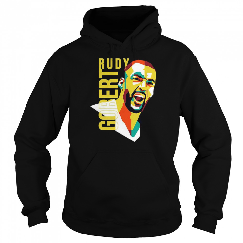 Gobert On Wpap Style Rudy Gobert  Unisex Hoodie