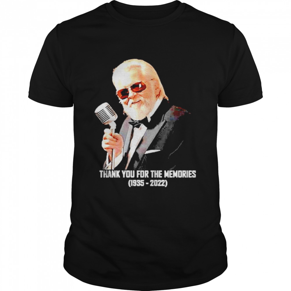 RIP Ronnie Hawkins 1935 2022 Thank You For The Memories T-Shirt