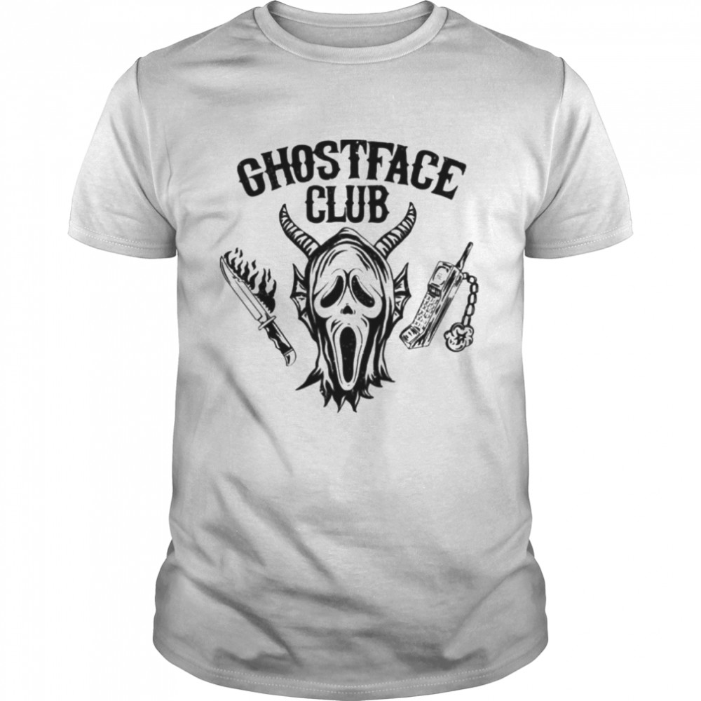 Scream Movie Ghostface Club Shirt