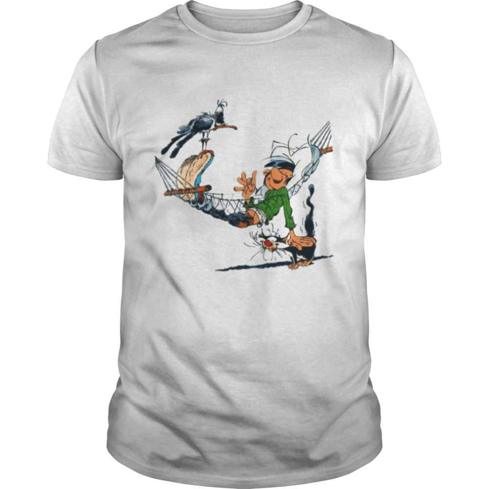 Sleeping Gaston Lagaffe shirt