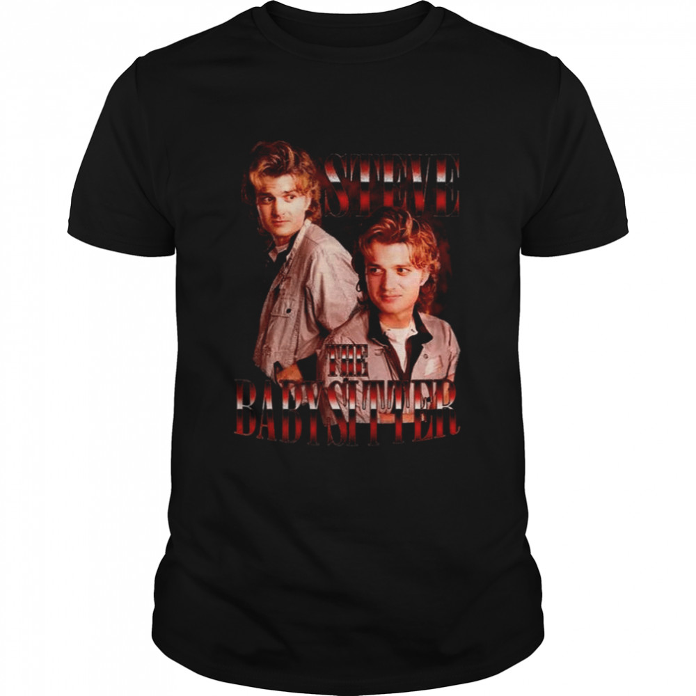 Stranger Things 4 Steve The Baby Sitter Premium Shirts