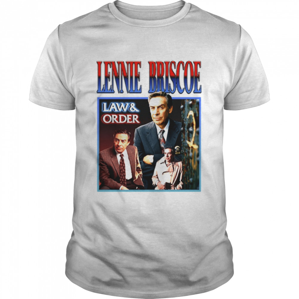 90’s Vintage Lennie Briscoe Homagefor Law & Order Fans shirt