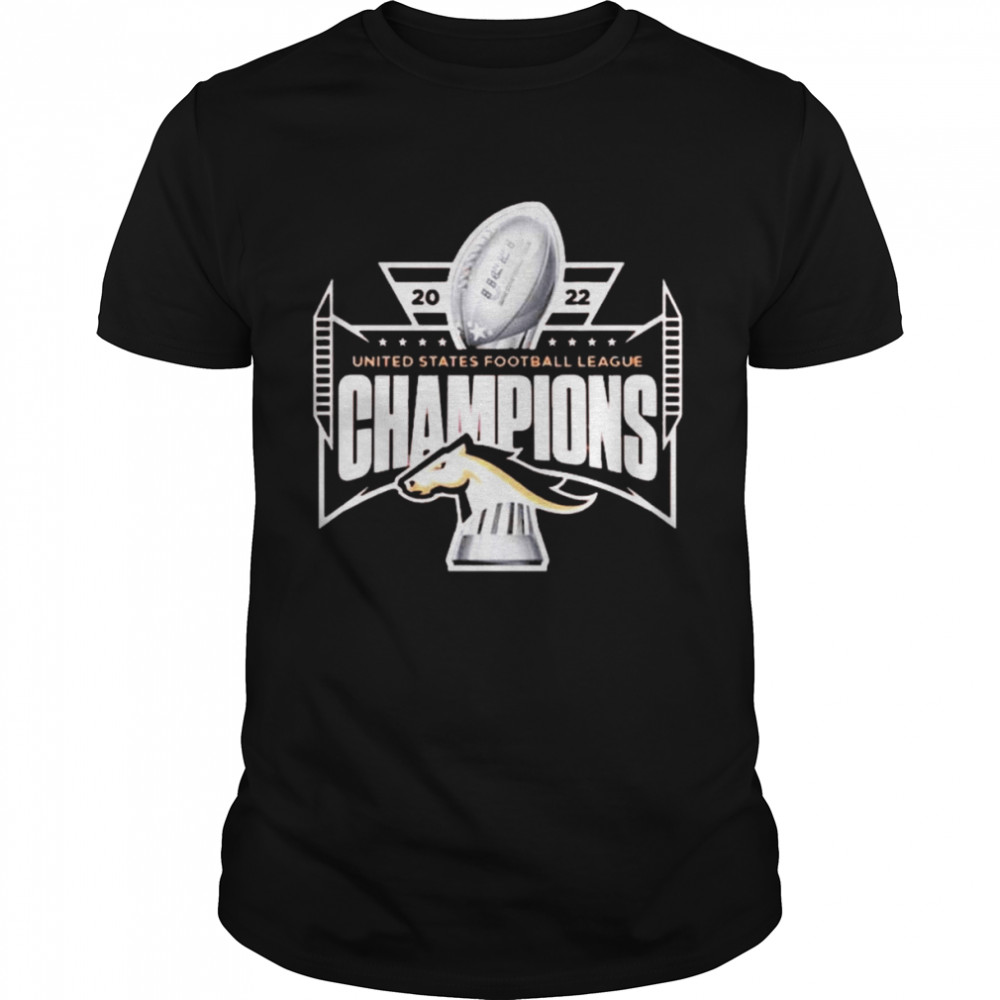 Birmingham Stallions 2022 United States Football League Champions Shirt