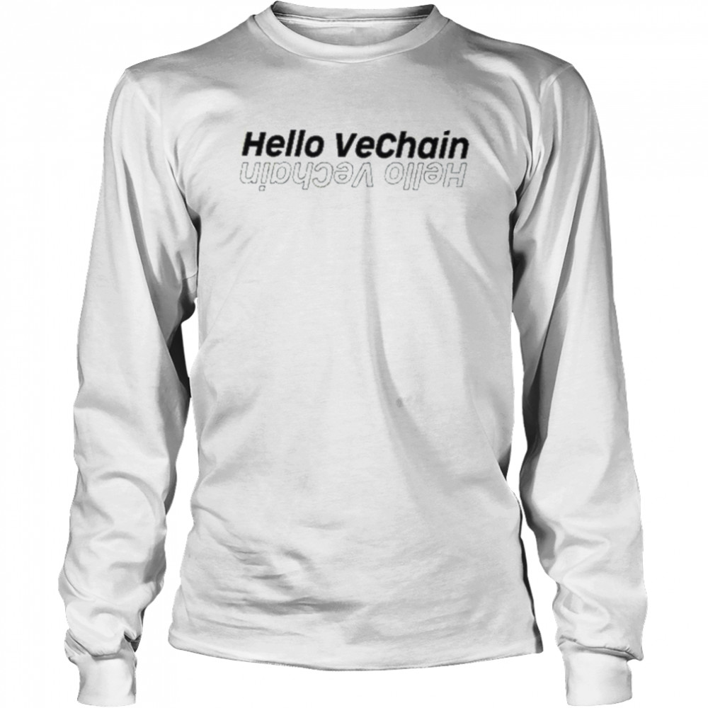 Hello Vechain 2022 T- Long Sleeved T-shirt