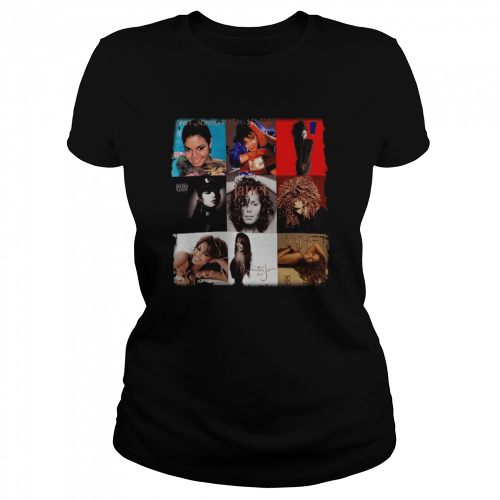 Janet Jackson Music Lover shirt Classic Women's T-shirt