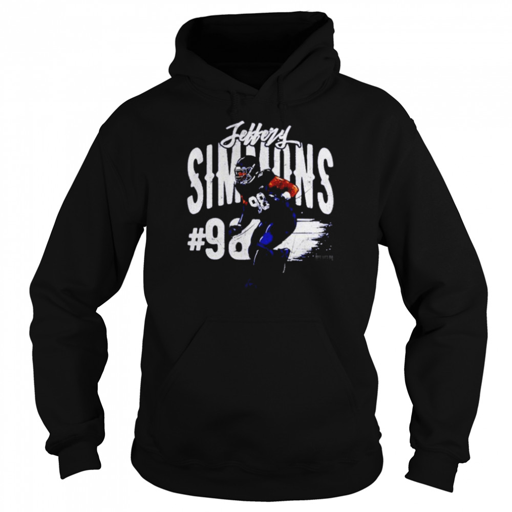 Jeffery Simmons Tennessee Titans Player Name signature shirt Unisex Hoodie