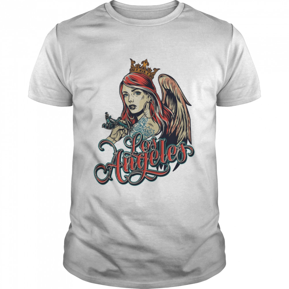 Los Angeles Tattoo Girl Art shirt