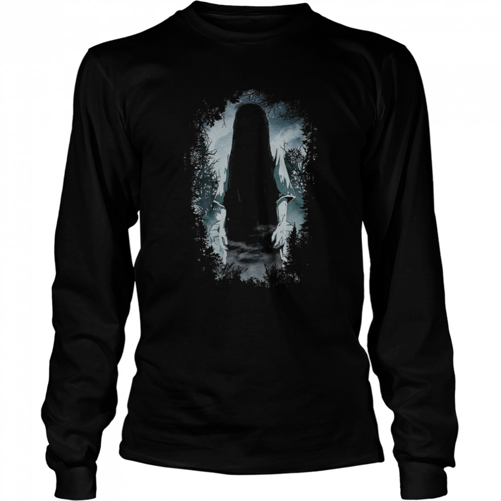 Sadako Yamamura The Ring T- Long Sleeved T-shirt