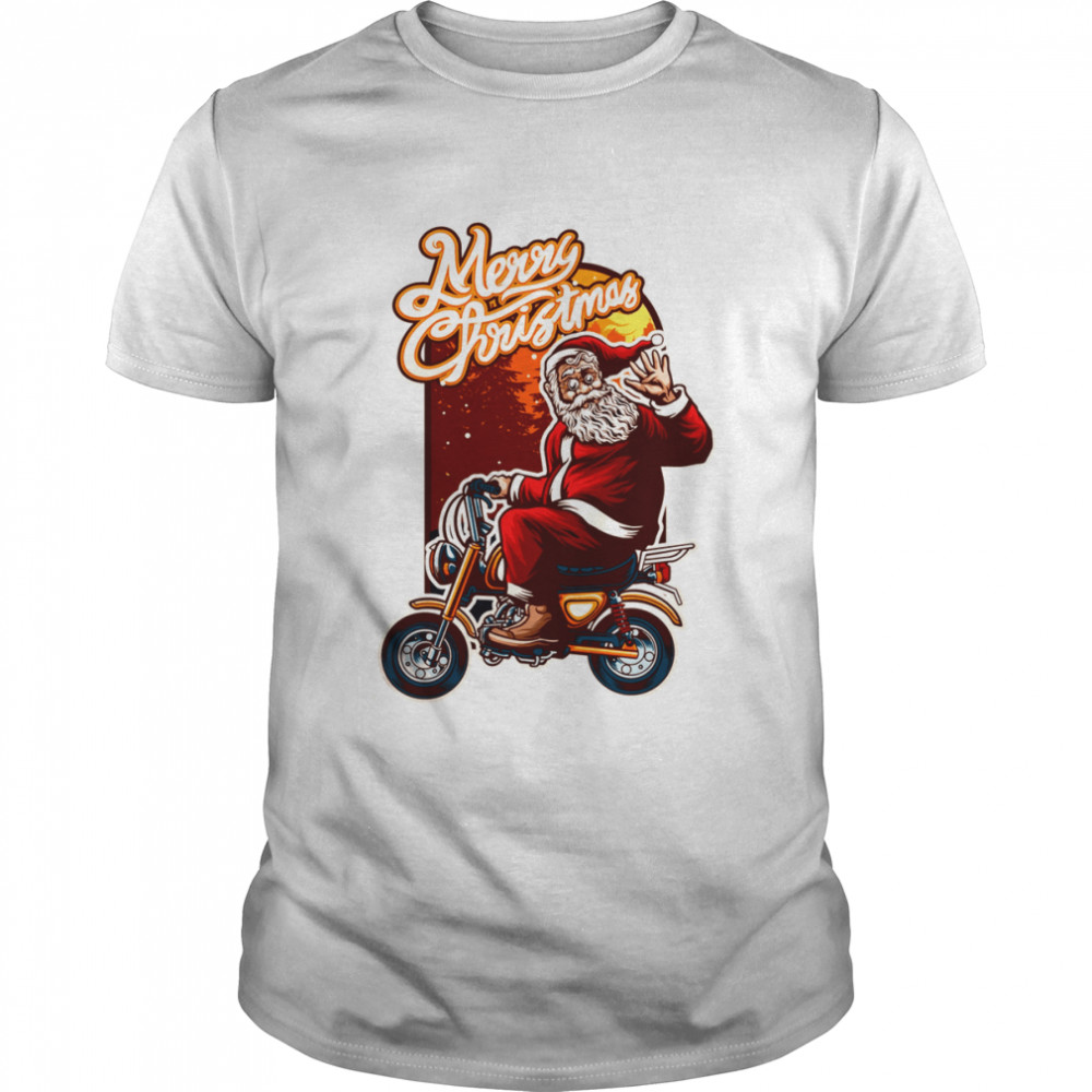 Santa Merry Christmas shirt