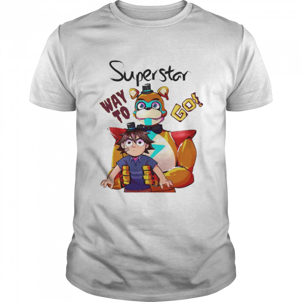 Superstar way to go Glamrock Freddy shirt