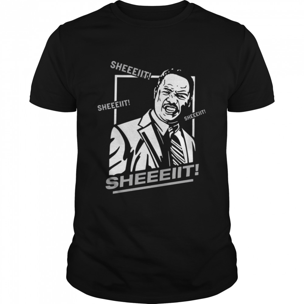 Clay Davis Shit Funny Sheeit Inspired The Wire shirt