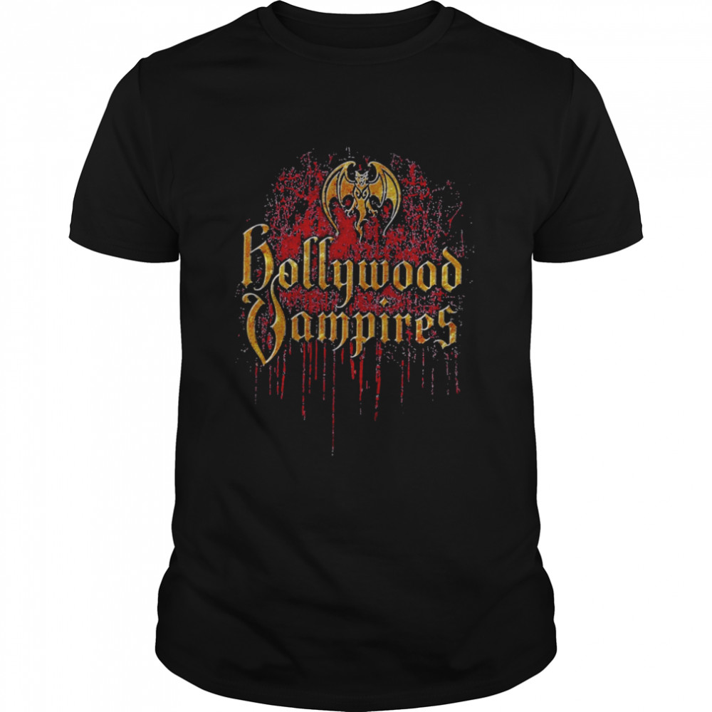 Logo Design Hollywood Vampires Johnny Depp shirt