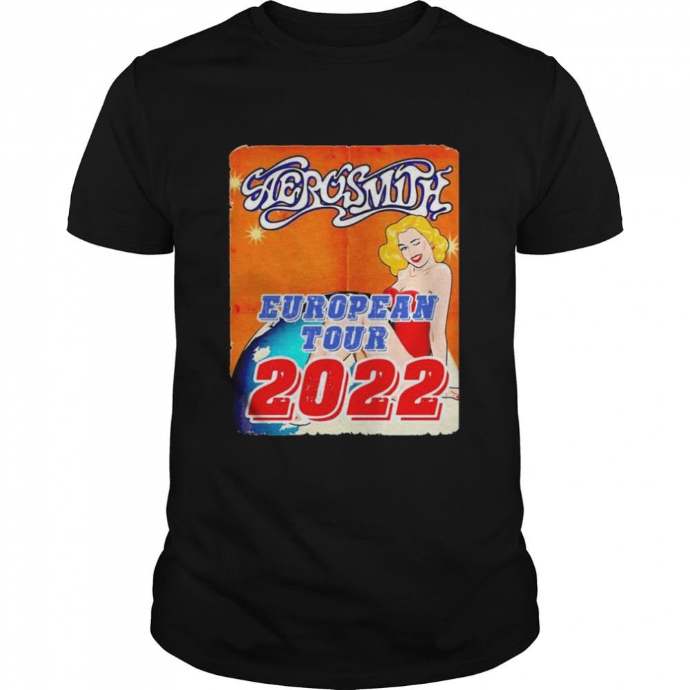 Aerosmith European 2022 Art Shirt