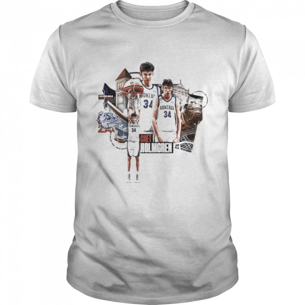 Chet Holmgren Gonzaga Bulldogs Basketball 2022 Shirt