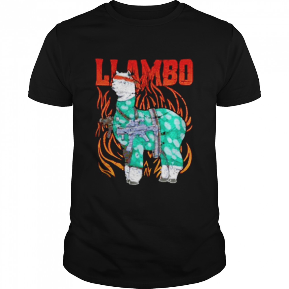 Cool war llama shirt