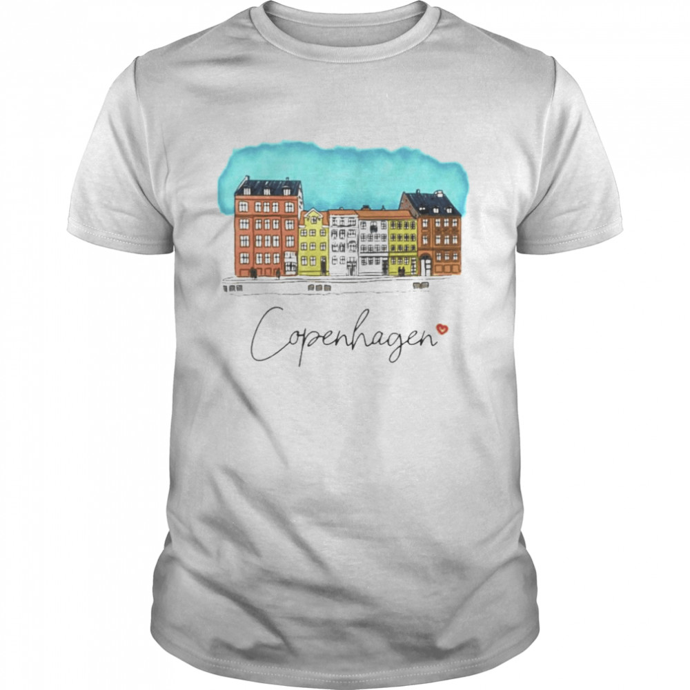 Copenhagen Love Art Shirt