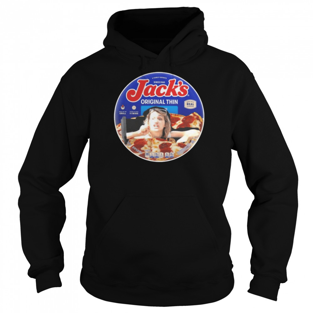 Dave Portnoy Jack’s Original Thin Pizza  Unisex Hoodie