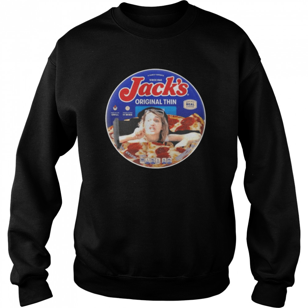 Dave Portnoy Jack’s Original Thin Pizza  Unisex Sweatshirt