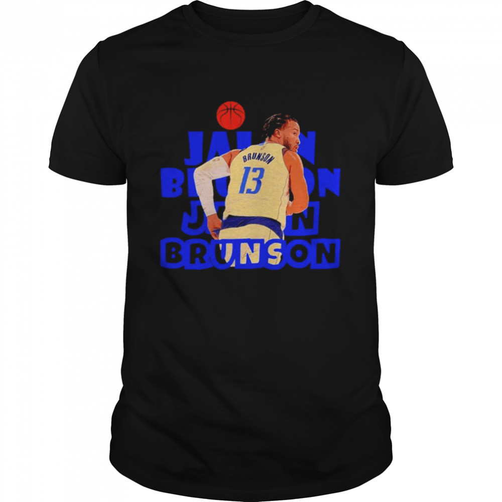 Jalen Brunson Basketball Graphic Design Shirt