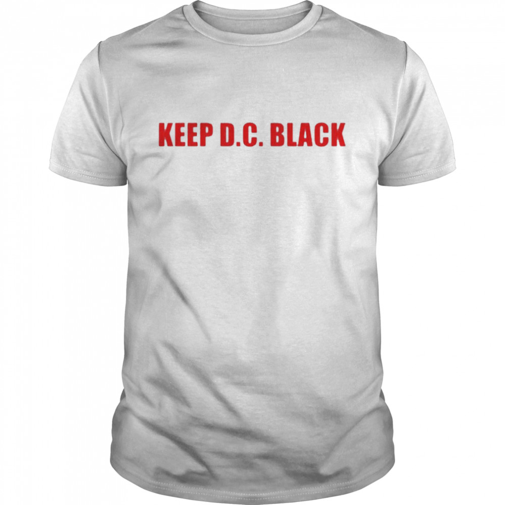 Keep D.C Black shirt