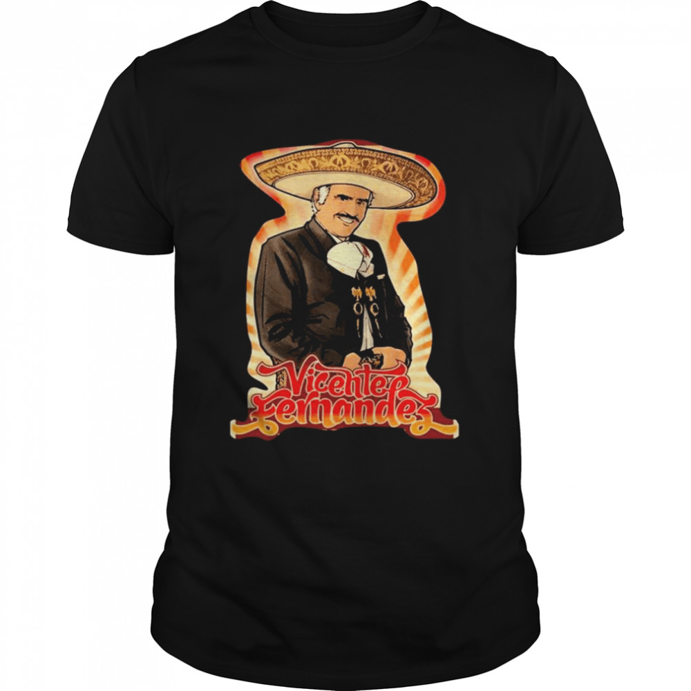 Rip Vicente Fernandez Vintage Art Shirt