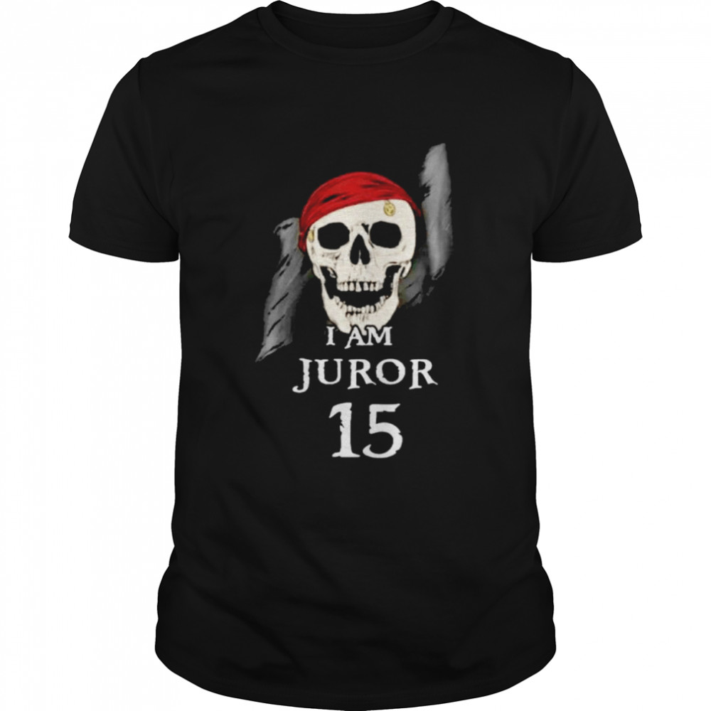 Skull I Am Juror 15 Shirt