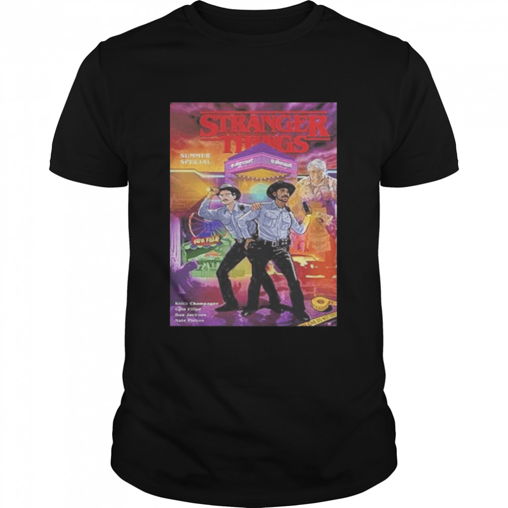 Stranger things summer special fan art shirt