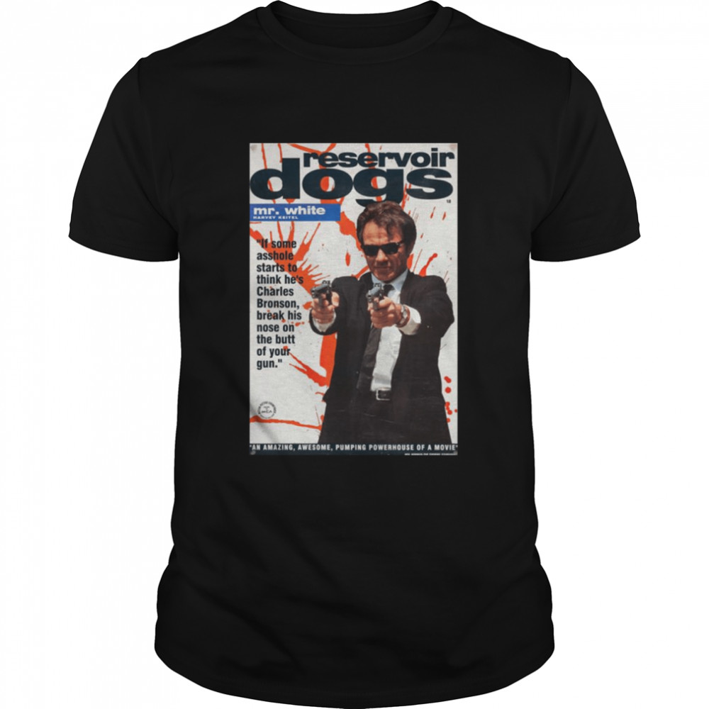 Reservoir Dogs Mr White Premium Harvey Keitel  shirt