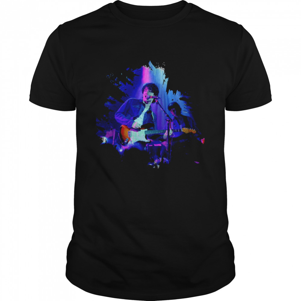 Retro Wave Rock Band Cool Inhaler Band shirt