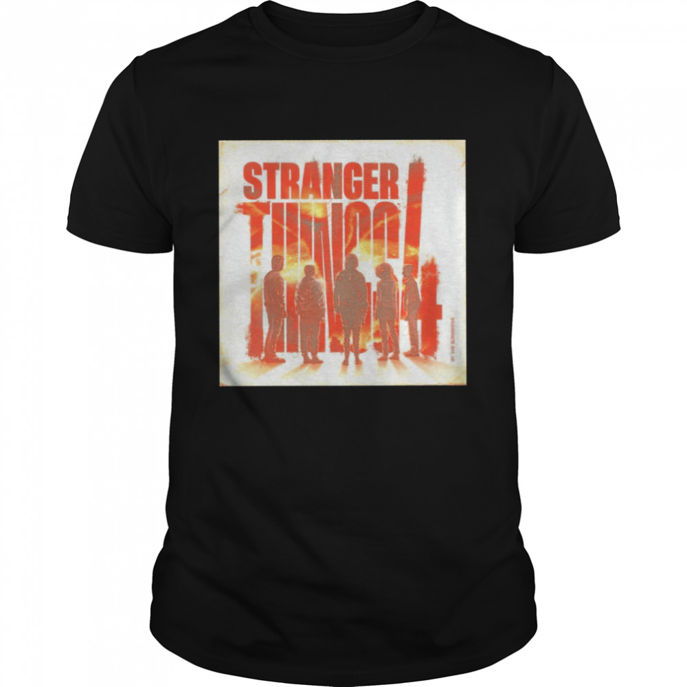 Stranger Things 4 poster 2022 T-shirt