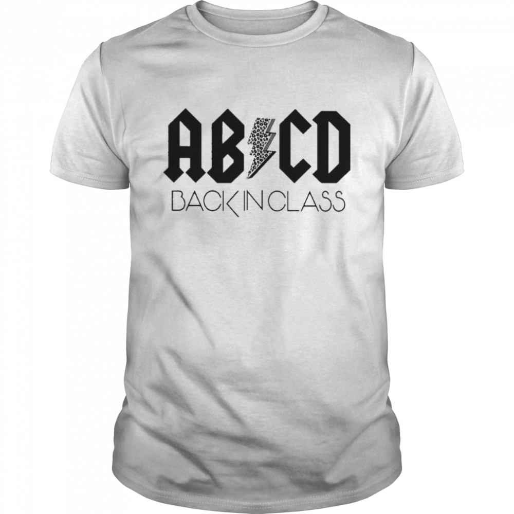 AB CD Black in Class 2022 shirt