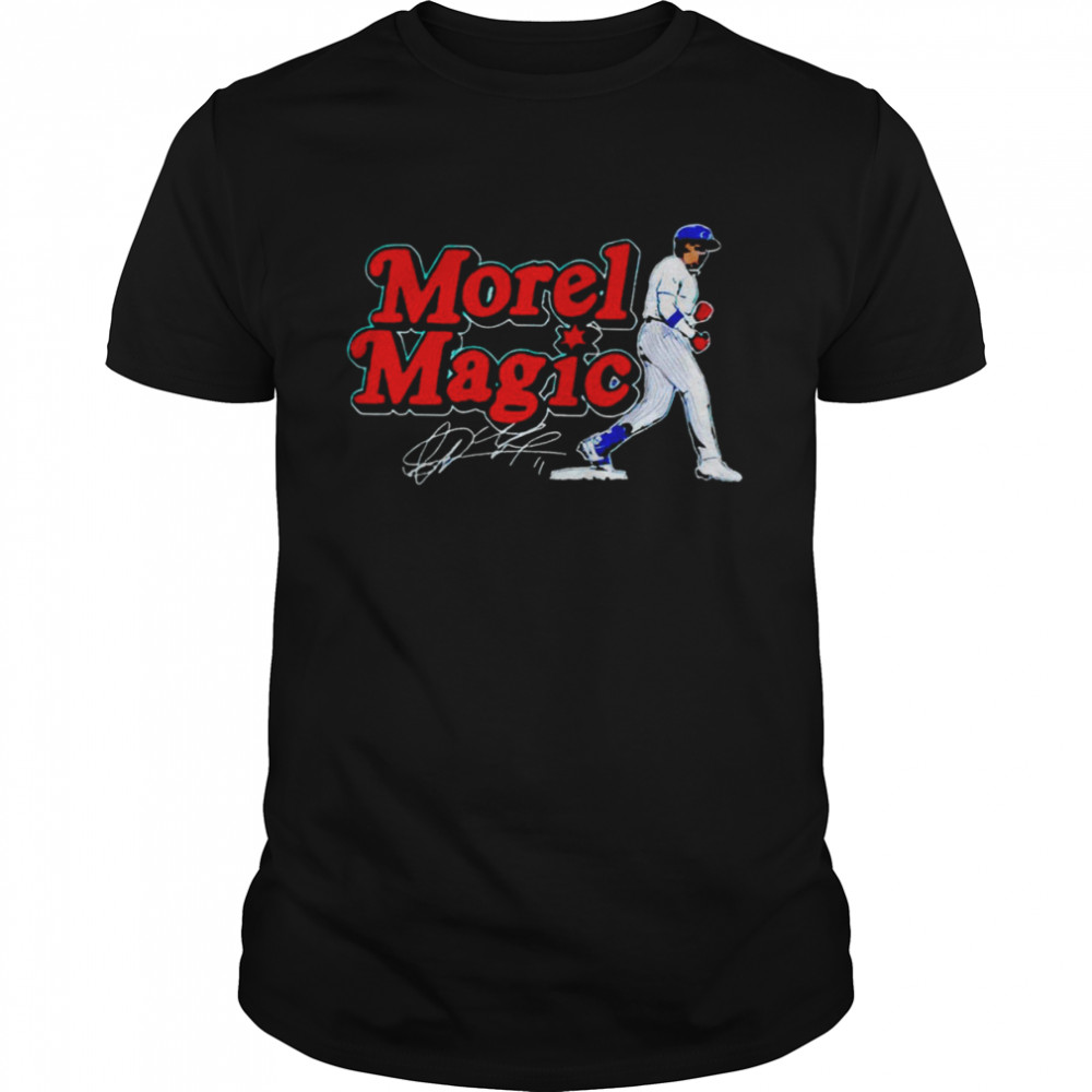 Chicago Cubs Christopher Morel Magic signature 2022 T-shirt