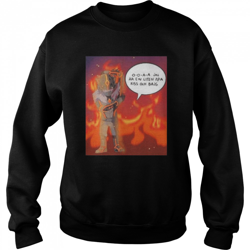 Jag är en liten apa shirt Unisex Sweatshirt