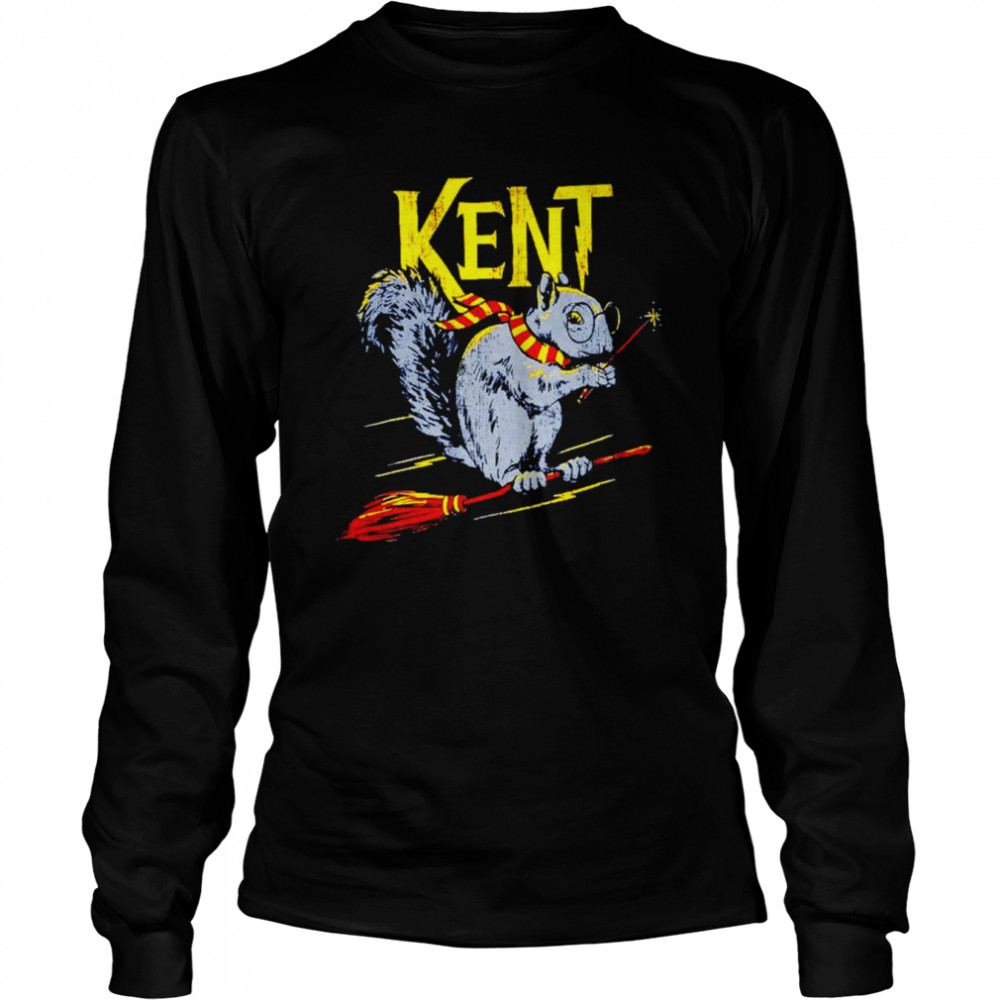 Kent Wizardly Squirrel unisex T-shirt Long Sleeved T-shirt