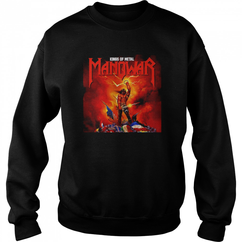 Kings of Metal Manowar shirt Unisex Sweatshirt