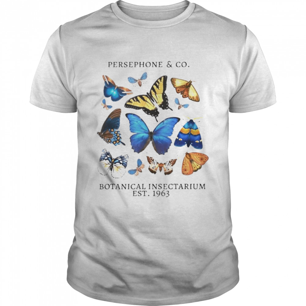 Persephone Greek Mythology Butterfly Light Academia T-Shirt