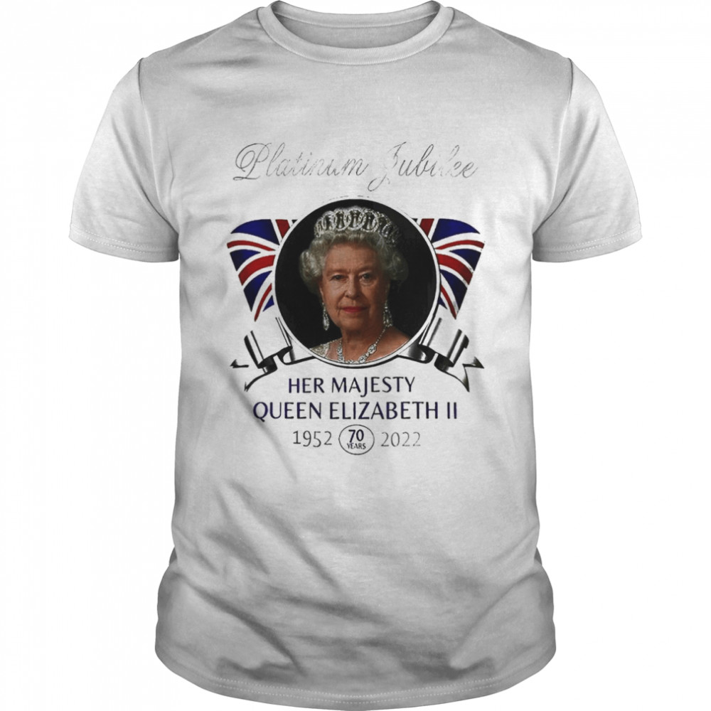 Queen Elizabeth II Queen Platinum Jubilee 1952-2022 shirt