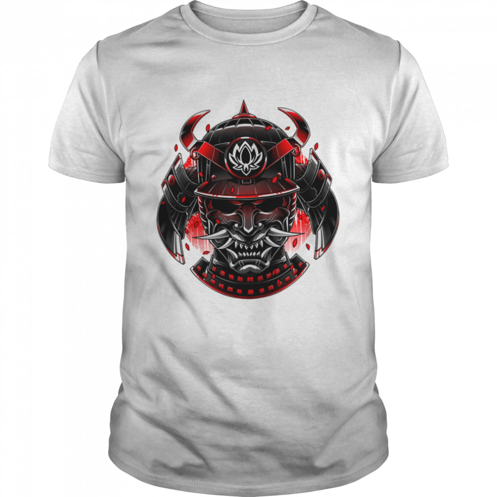 Crimson Lotus Samurai logo T-shirt