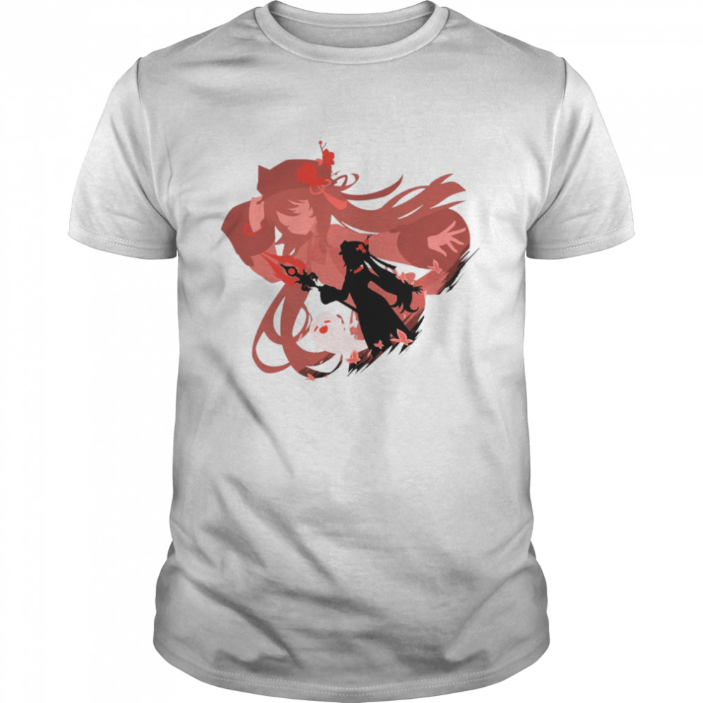 Genshin Impact Hutao character 2022 T-shirt