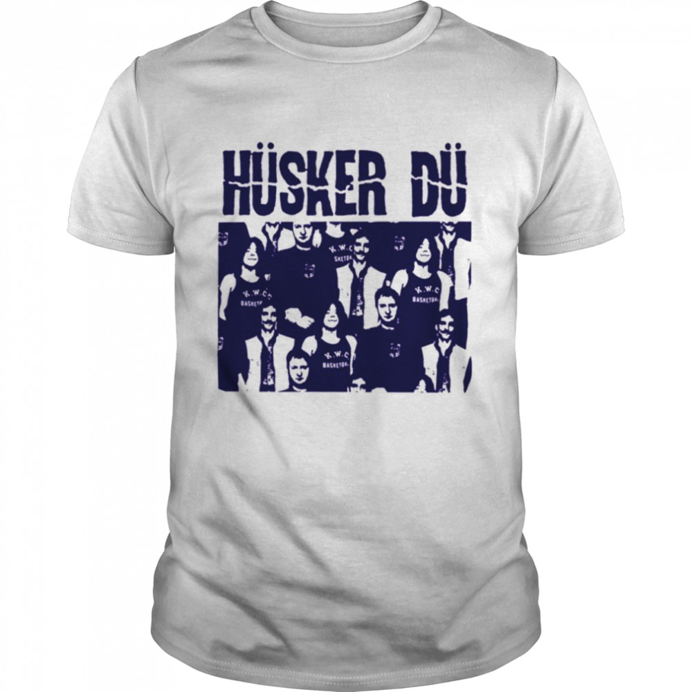 Husker Du The Blue Stencil Dead Kennedys shirt