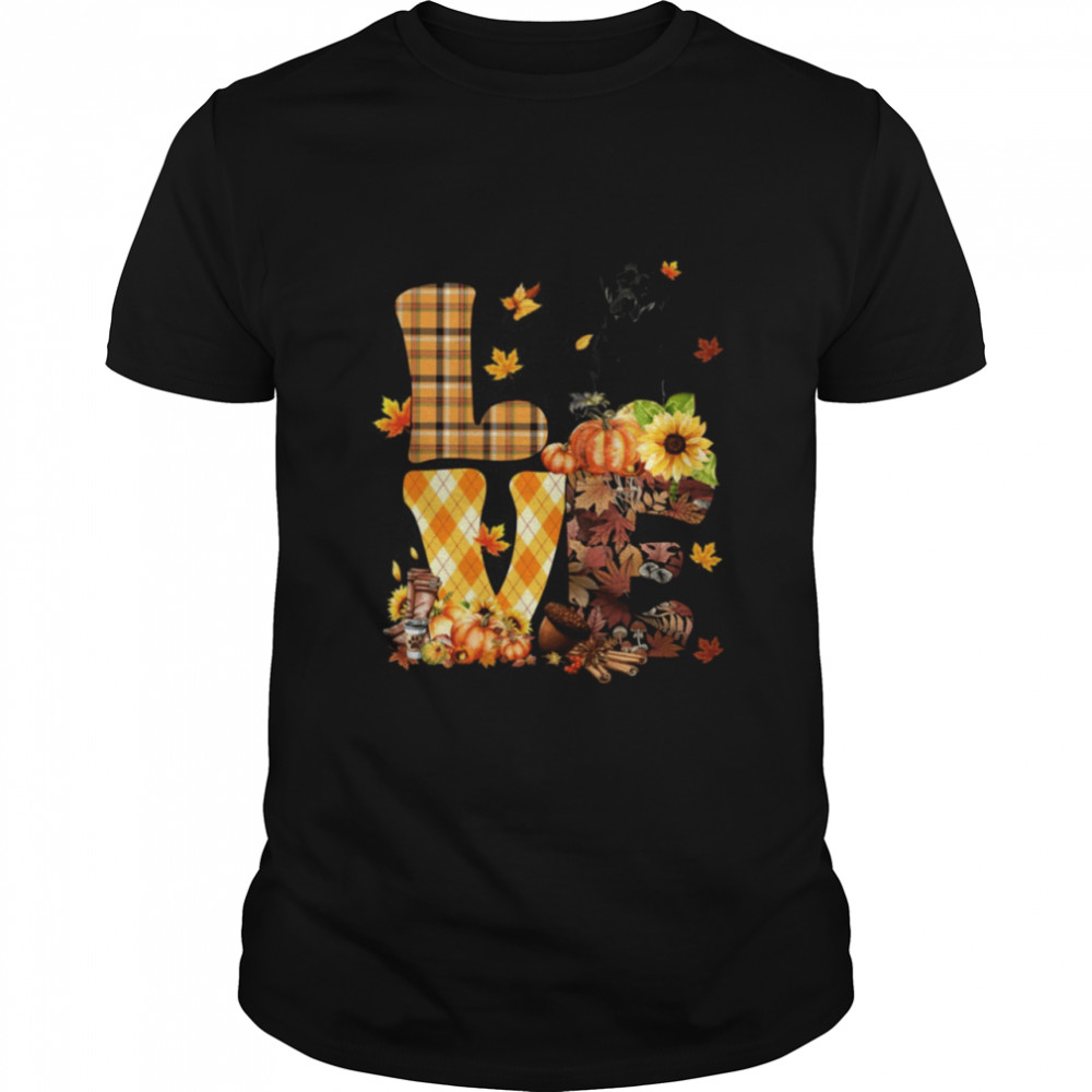 Love Autumn – BLACK Labrador 1 Classic T-Shirt