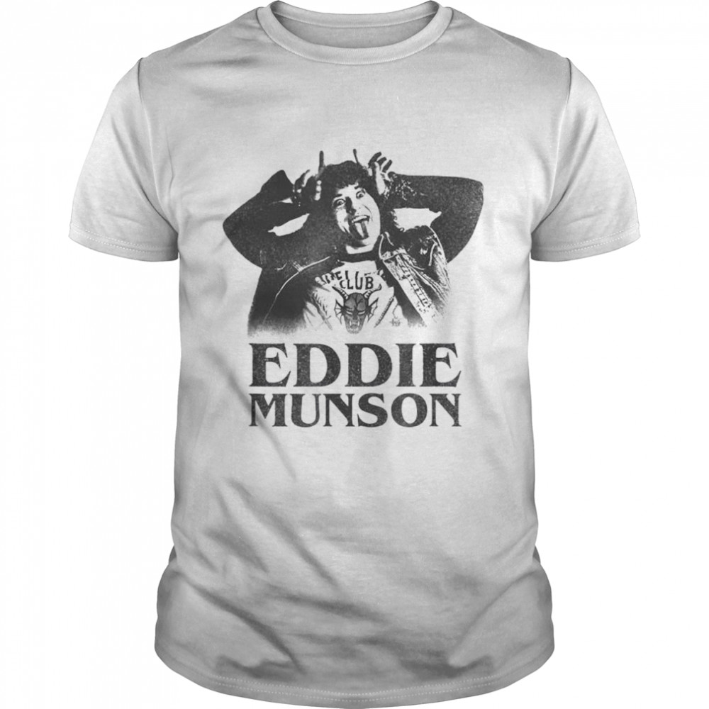 Stranger Things 4 Eddie Munson Demon Horns T-Shirt