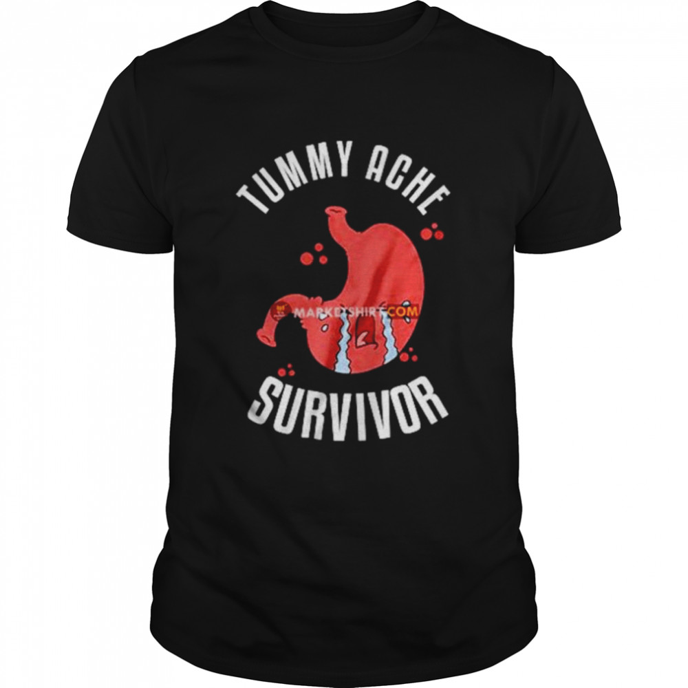 Tummy Ache Survivor unisex T-shirt