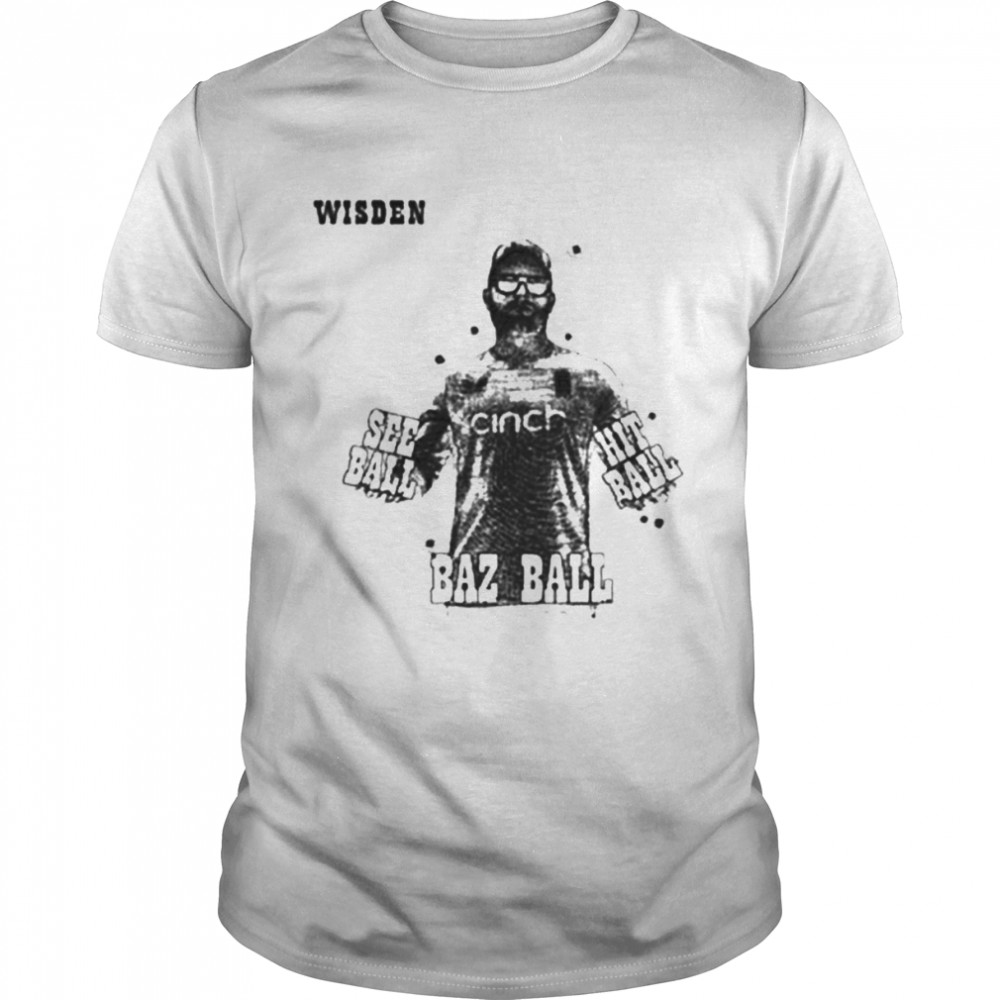 Wisden BazBall Cricket shirt