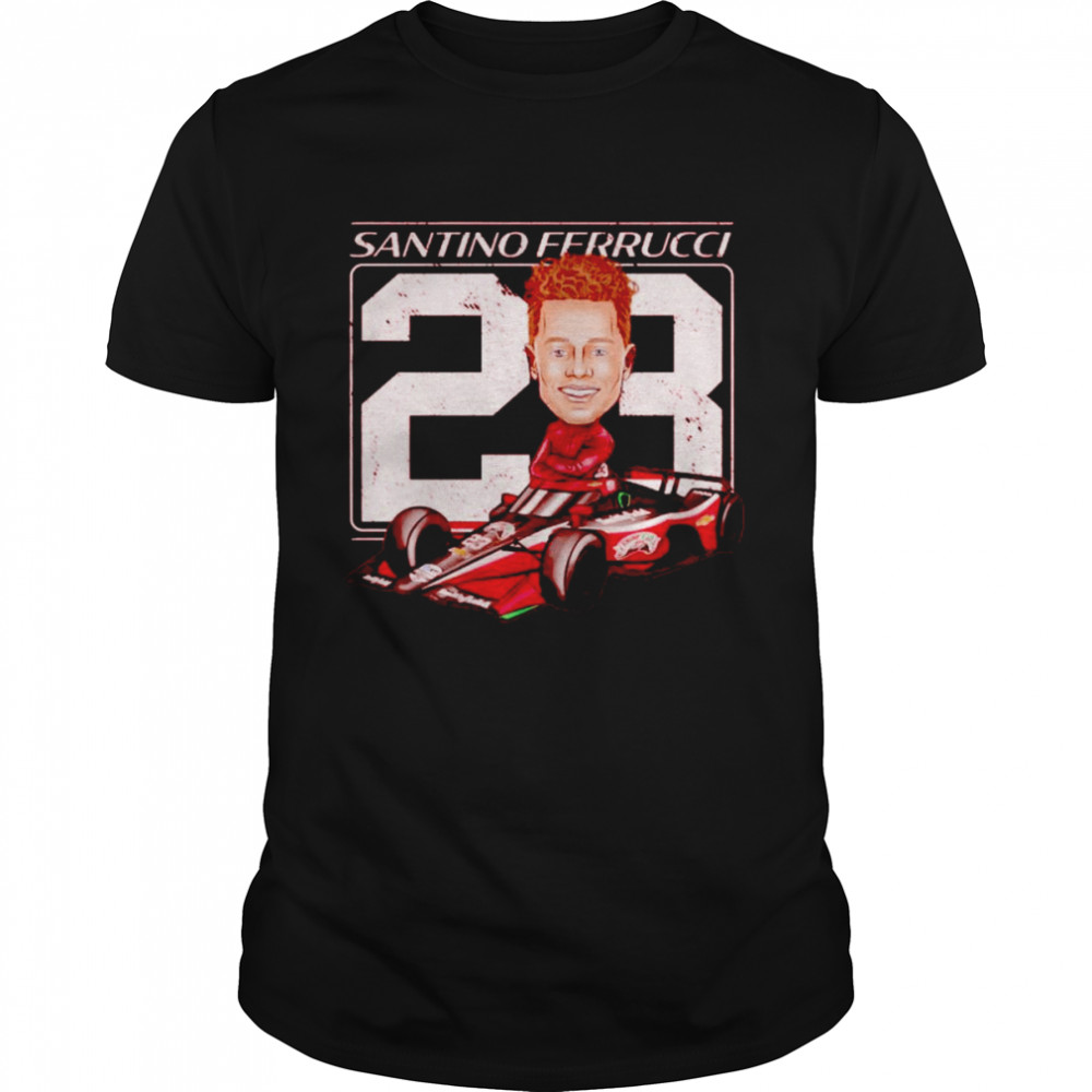 23 Santino Ferrucci Cartoon shirt