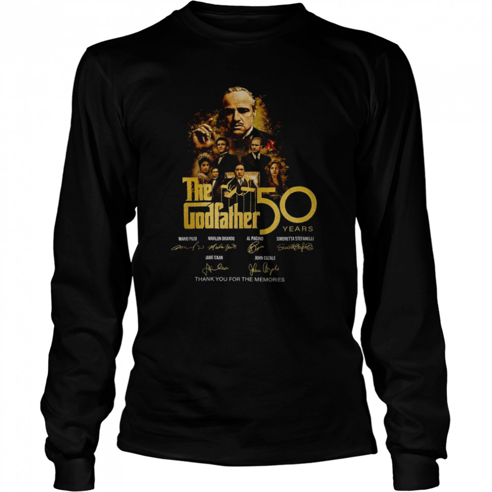 50 Years James Caan The Good Neighbor Thank You For The Memories 1940-2022 shirt Long Sleeved T-shirt